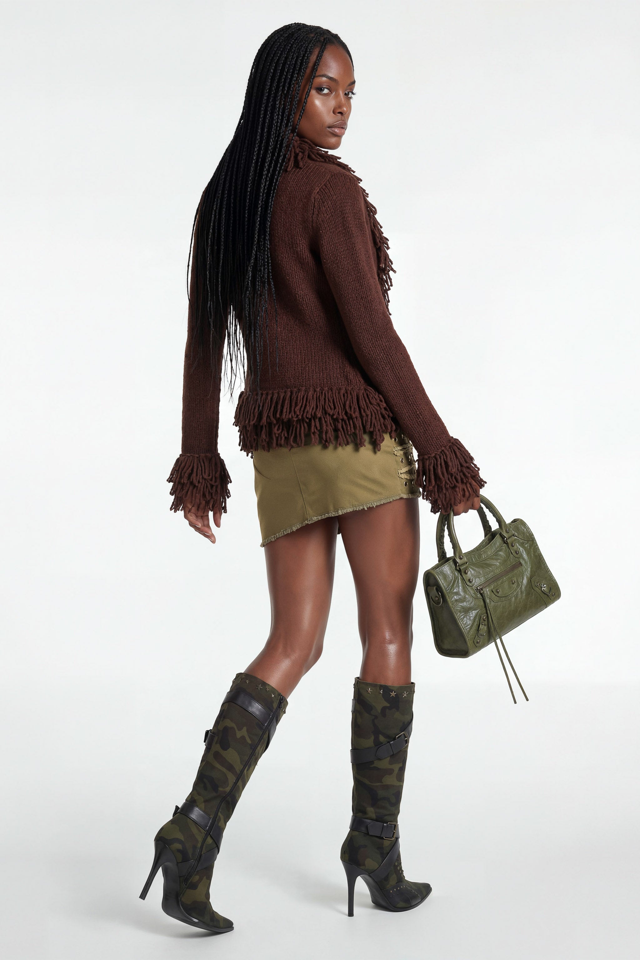 Vere Cardigan - Brown – THE KRIPT
