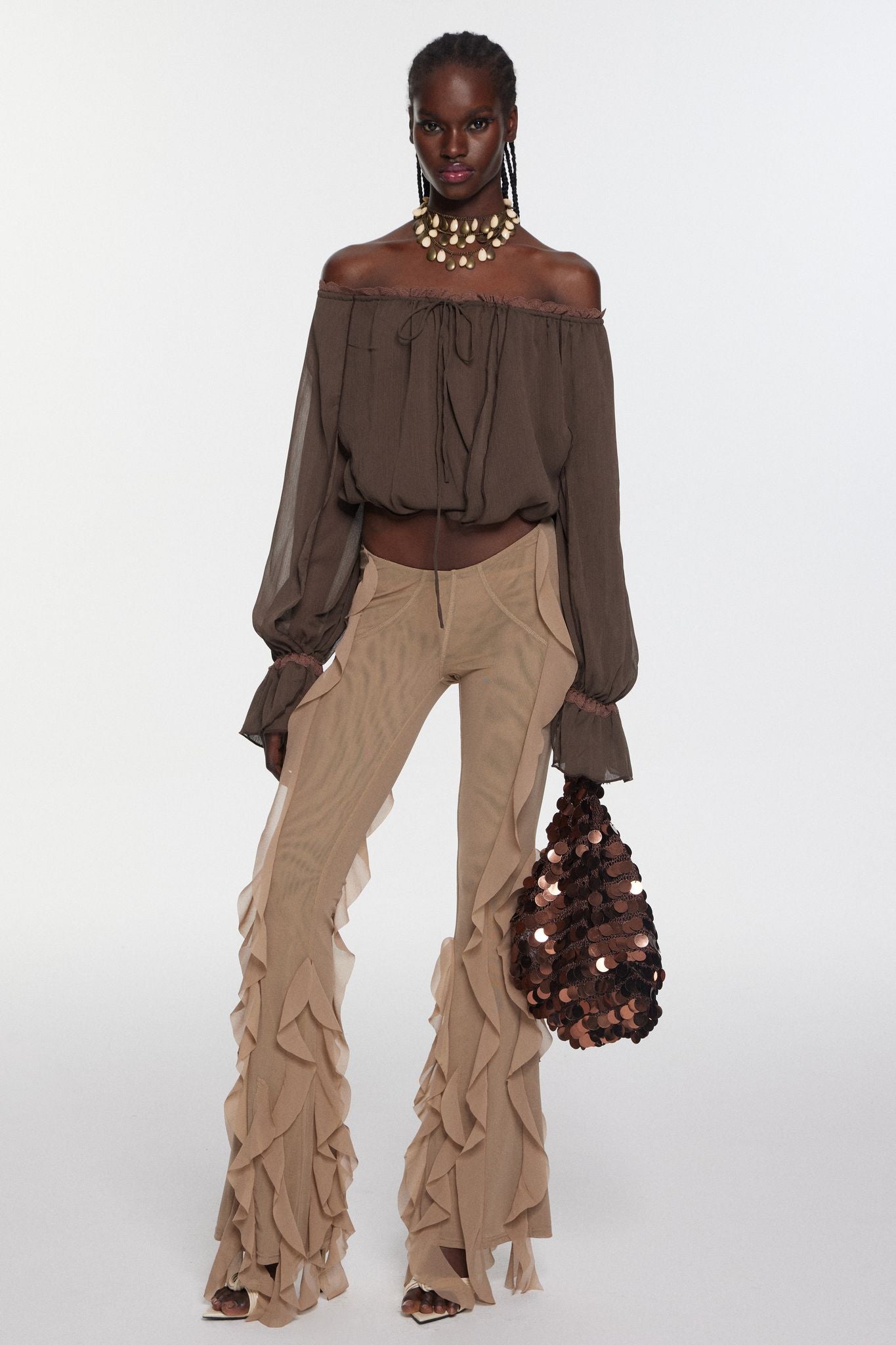 Selenia Pants - Nude – THE KRIPT