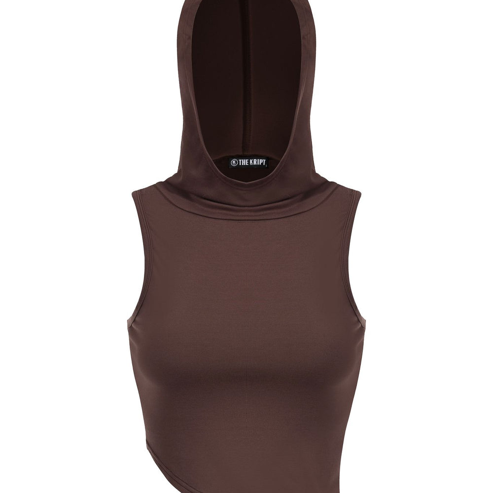 Xenon Hooded Top - Brown